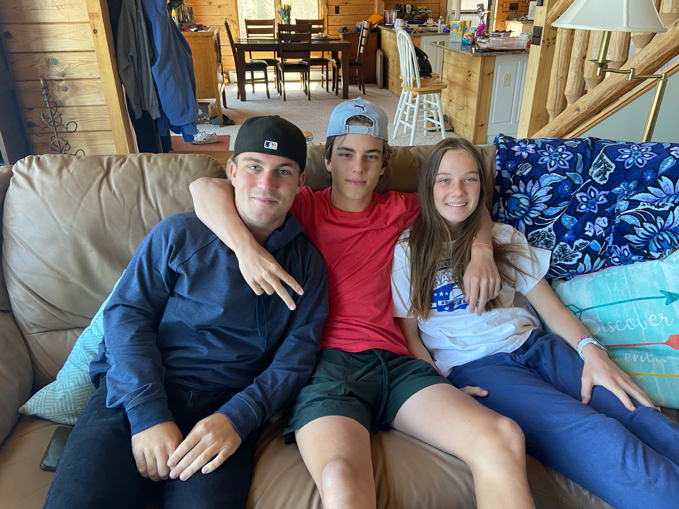 Carson with Brother and Sister