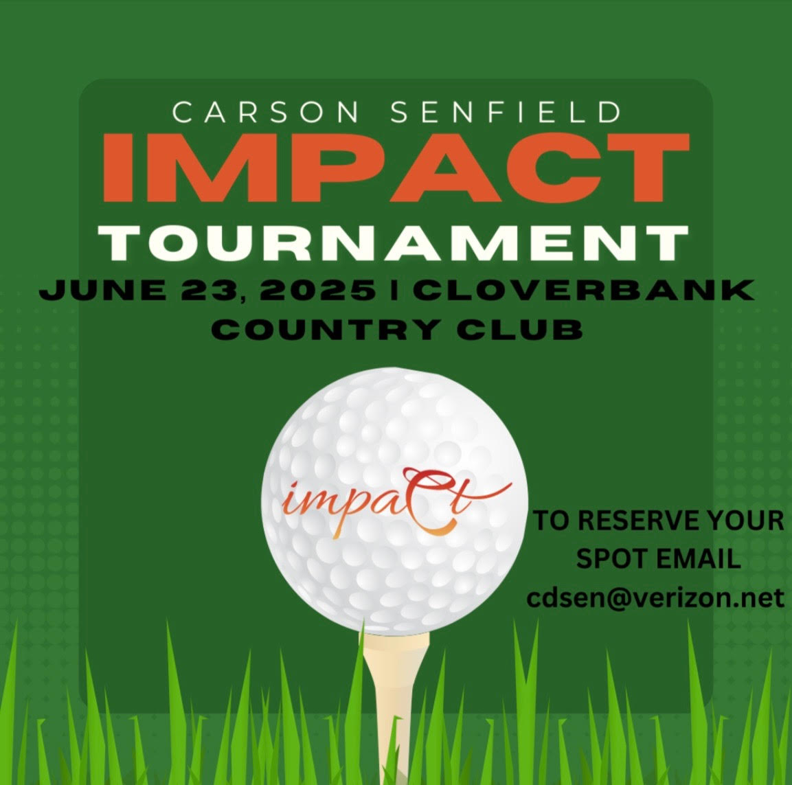 Carson Senfield IMPACT Tournament 2025